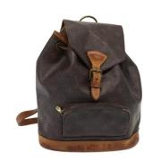 Louis Vuitton Vintage Pre-owned Canvas ryggsckar Brown, Dam