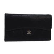 Chanel Vintage Pre-owned Laeder plnbcker Black, Dam