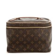 Louis Vuitton Vintage Pre-owned Belagd canvas plnbcker Brown, Dam