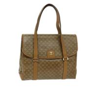 Celine Vintage Pre-owned Canvas celine-vskor Beige, Dam