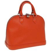 Louis Vuitton Vintage Pre-owned Laeder handvskor Orange, Dam