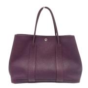 Hermès Vintage Pre-owned Laeder axelremsvskor Purple, Dam