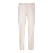 PT Torino Beige Straight Leg Byxor Beige, Herr