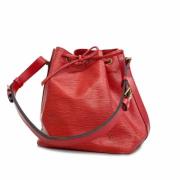 Louis Vuitton Vintage Pre-owned Tyg louis-vuitton-vskor Red, Dam