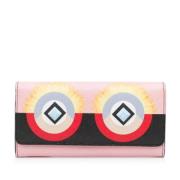 Fendi Vintage Pre-owned Laeder plnbcker Pink, Dam