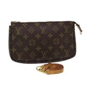 Louis Vuitton Vintage Pre-owned Canvas necessrer Brown, Dam