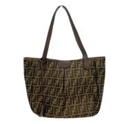 Fendi Vintage Pre-owned Laeder fendi-vskor Brown, Dam