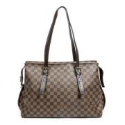 Louis Vuitton Vintage Pre-owned Canvas louis-vuitton-vskor Brown, Dam