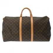 Louis Vuitton Vintage Pre-owned Tyg louis-vuitton-vskor Brown, Dam