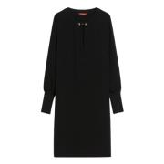 Max Mara Svart Asti Klänning Kollektion Black, Dam