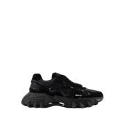 Balmain Futuristiska Mocka Sneakers - Multi - Noir Black, Herr