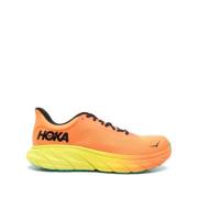 Hoka One One Multifärgade Sneakers för Aktiv Livsstil Orange, Herr