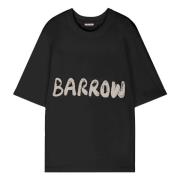 Barrow T-shirt med tryck Black, Unisex