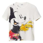 Desigual Mickey Mouse T-shirt White, Dam