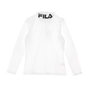 Fila Vit Dam Långärmad T-shirt White, Dam