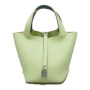 Hermès Vintage Pre-owned Laeder handvskor Green, Dam