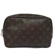 Louis Vuitton Vintage Pre-owned Canvas louis-vuitton-vskor Brown, Dam