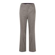 InWear Bootcut Pant med Pressveck Beige, Dam