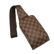 Louis Vuitton Vintage Pre-owned Canvas louis-vuitton-vskor Brown, Dam