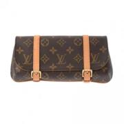 Louis Vuitton Vintage Pre-owned Tyg louis-vuitton-vskor Brown, Dam