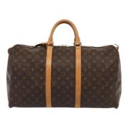 Louis Vuitton Vintage Pre-owned Canvas louis-vuitton-vskor Brown, Dam