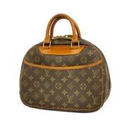 Louis Vuitton Vintage Pre-owned Tyg louis-vuitton-vskor Brown, Dam