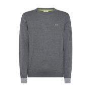 Sun68 Stiliga O-Neck Jumpers Gray, Herr