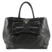 Prada Vintage Pre-owned Laeder prada-vskor Black, Dam