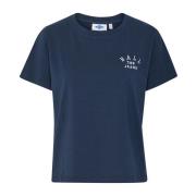 Ball Sky Captain T-shirt Top Blue, Dam