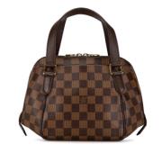 Louis Vuitton Vintage Pre-owned Canvas handvskor Brown, Dam