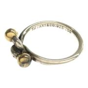 Tiffany & Co. Pre-owned Pre-owned Silver ringar Gray, Dam