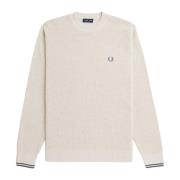 Fred Perry Beige Sweater Kollektion Beige, Herr