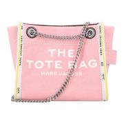 Marc Jacobs Rosa Ribbon Denim Mini Tote Bag Pink, Dam