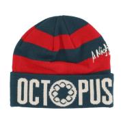 Octopus Freddy's Randig Beanie Mössa Horror Pack Multicolor, Herr