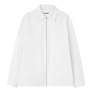 Jil Sander Stilig Skjorta för Män White, Herr