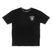 New Era NFL Distressed Grafisk Tee Svart Black, Herr