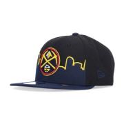 New Era Denver Nuggets NBA Keps Svart Blue, Herr