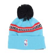 New Era Phoenix Suns Pom Pom Beanie Hat Blue, Herr