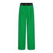 Co'Couture Grön Logo Pant Byxor Green, Dam