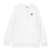 Adidas Lättvikts Crewneck Sweatshirt Vit/Svart White, Herr