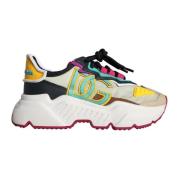 Dolce & Gabbana Multifärgad Chunky Sole Låg Topp Sneakers Multicolor, ...