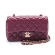 Chanel Vintage Pre-owned Laeder chanel-vskor Purple, Dam