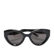 Balenciaga Vintage Pre-owned Acetat solglasgon Black, Dam