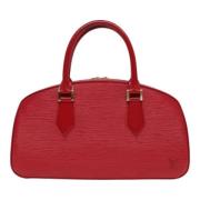 Louis Vuitton Vintage Pre-owned Laeder handvskor Red, Dam