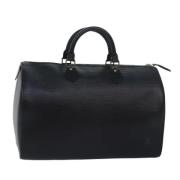 Louis Vuitton Vintage Pre-owned Laeder handvskor Black, Dam