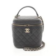 Chanel Vintage Pre-owned Tyg handvskor Black, Dam