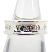 Tiffany & Co. Pre-owned Pre-owned Silver ringar Gray, Dam