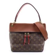 Louis Vuitton Vintage Pre-owned Canvas louis-vuitton-vskor Brown, Dam