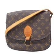 Louis Vuitton Vintage Pre-owned Tyg louis-vuitton-vskor Brown, Dam