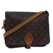 Louis Vuitton Vintage Pre-owned Canvas louis-vuitton-vskor Brown, Dam